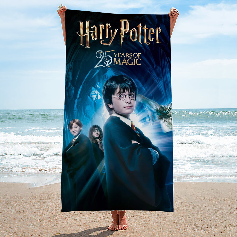 Harry Potter 25th Anniversary Rectangle Beach Towel – MAITM14123