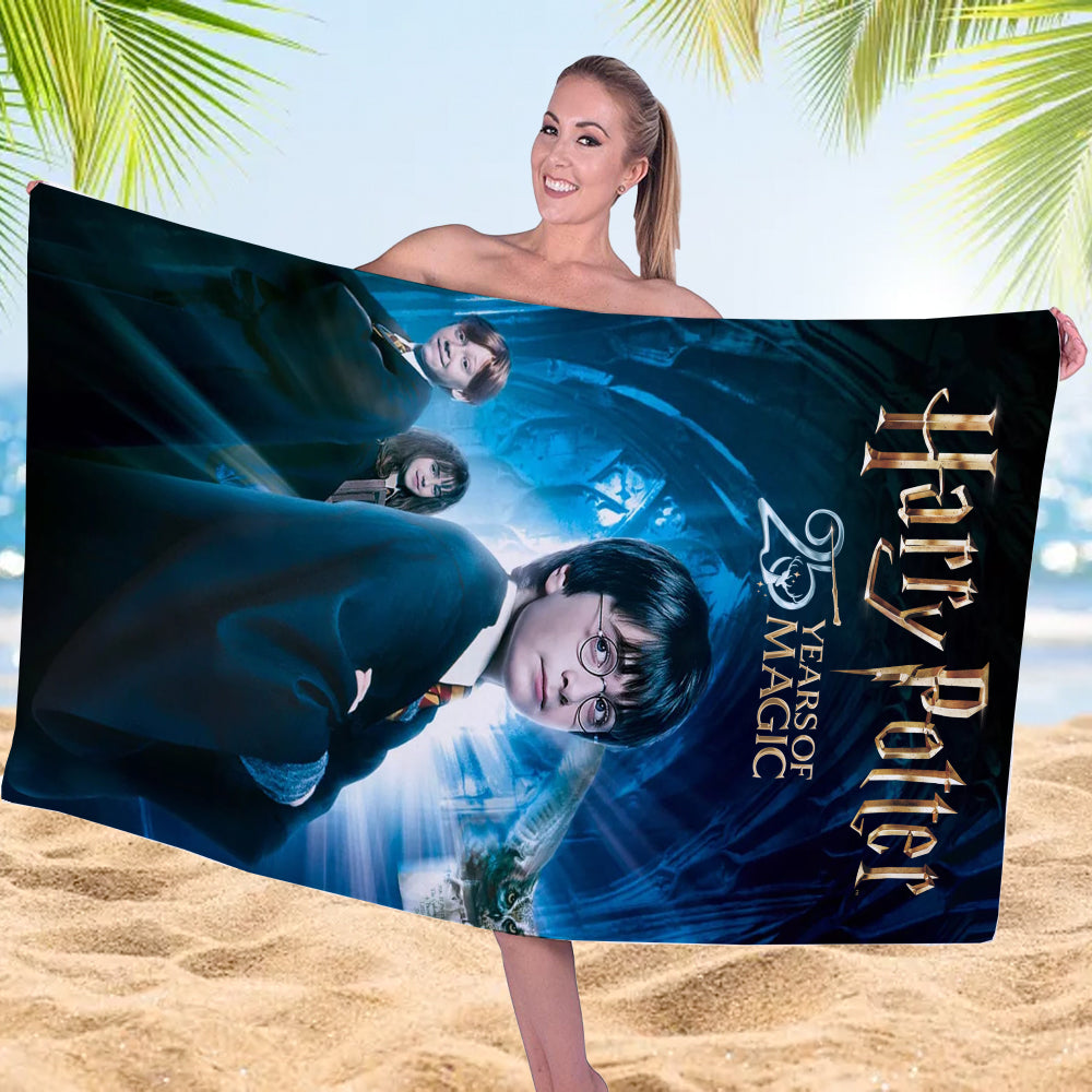 Harry Potter 25th Anniversary Rectangle Beach Towel – MAITM14123