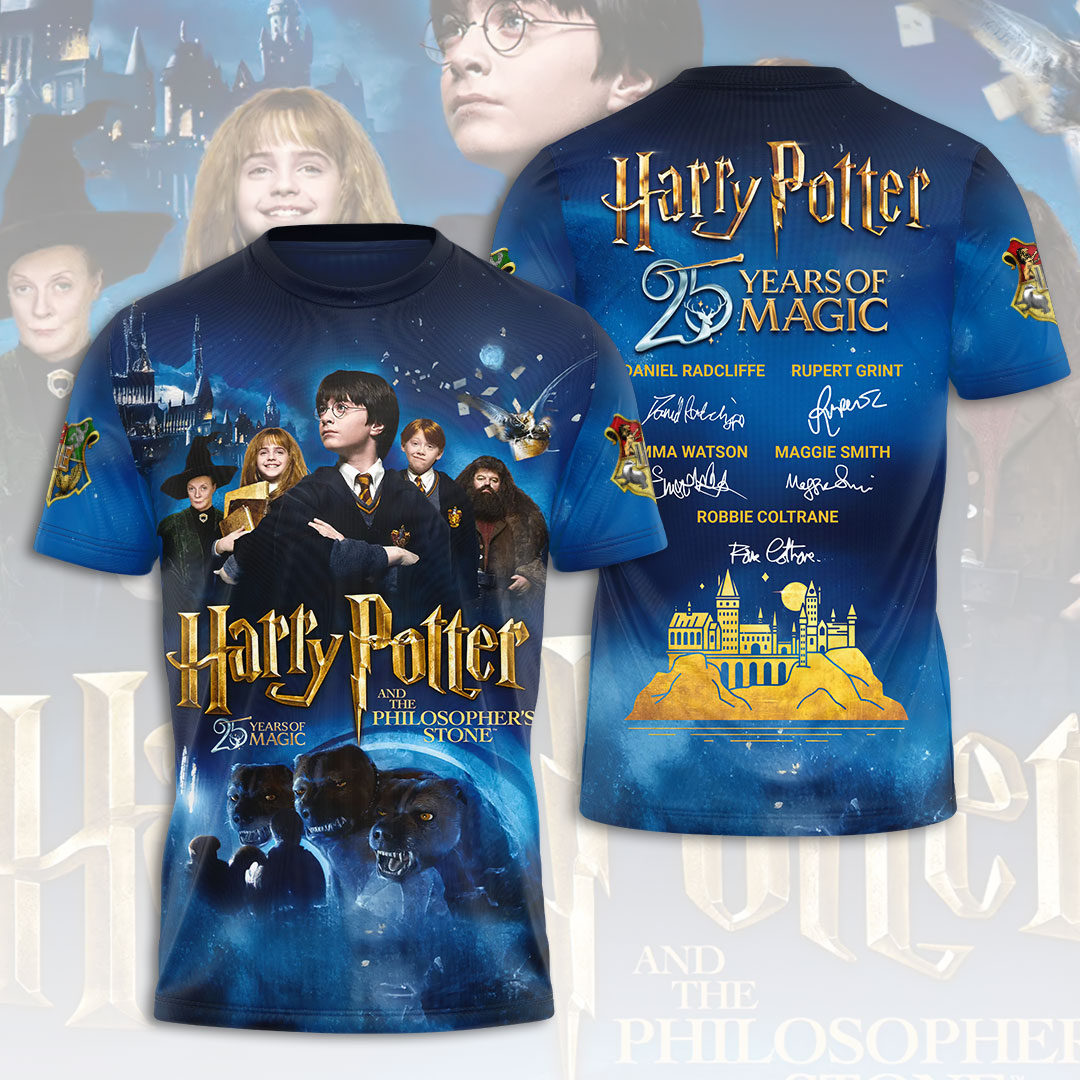 Harry Potter 25th Anniversary 3D Apparel – HOATT15226