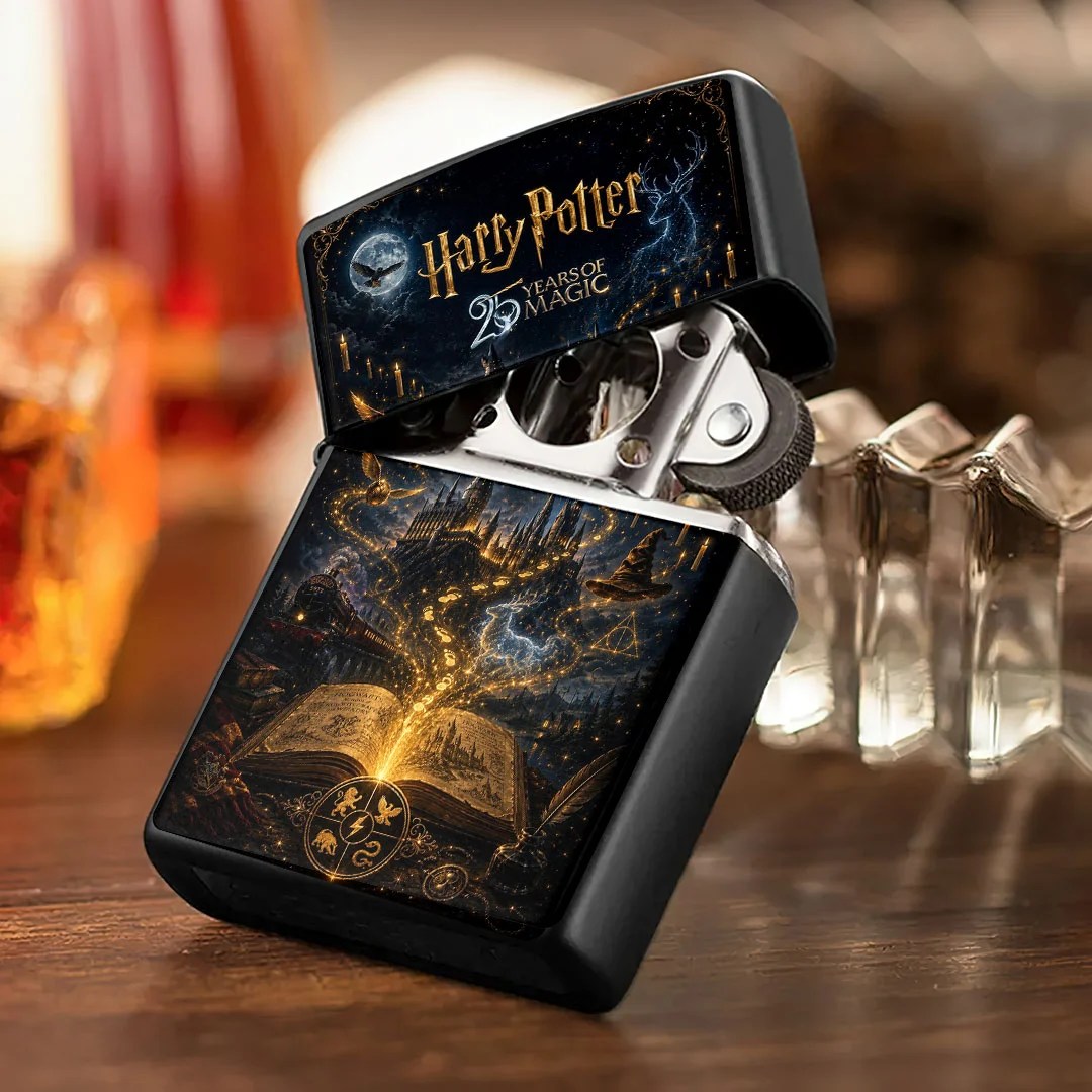 Harry Potter 25th Anniversary Zippo Lighter Case (No Insert) – MAITM15501