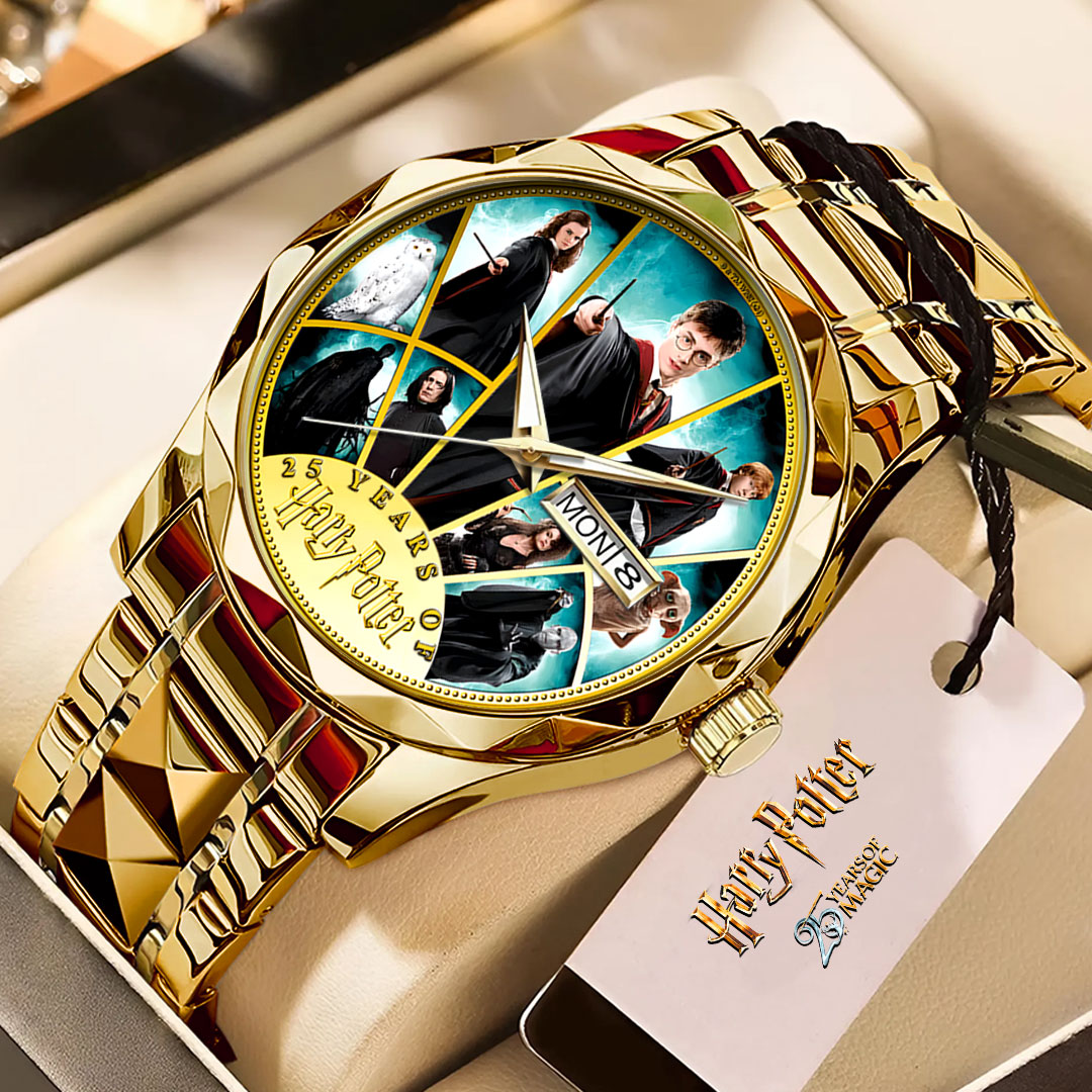 Harry Potter 25th Anniversary Alloy Luxury Quartz Watch – HOATT16249