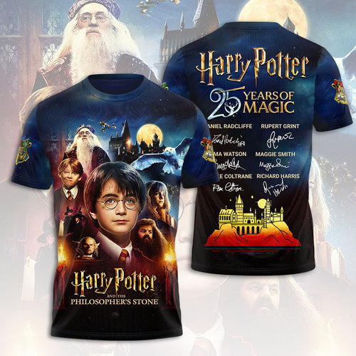 Harry Potter 25th Anniversary 3D Apparel – HOATT15212