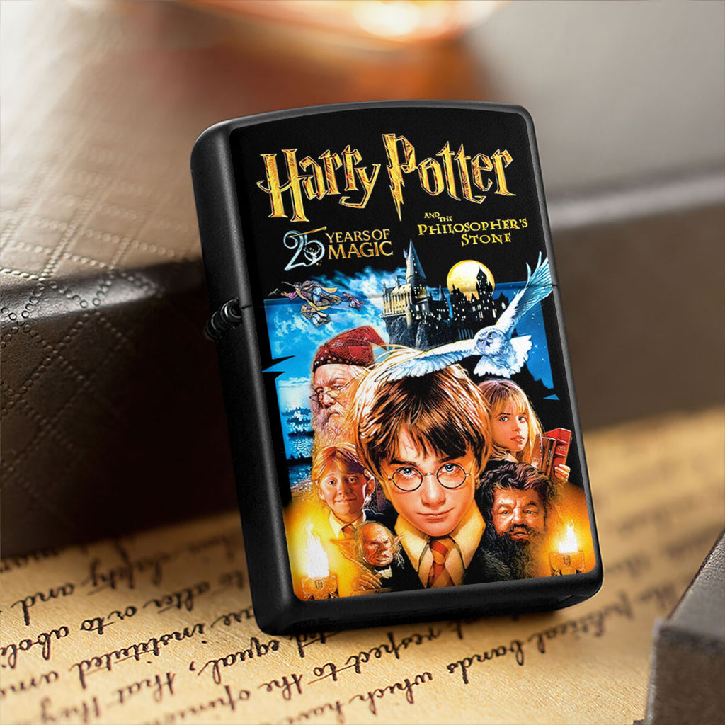Harry Potter 25th Anniversary Zippo Lighter Case (No Insert) – HOATT15208