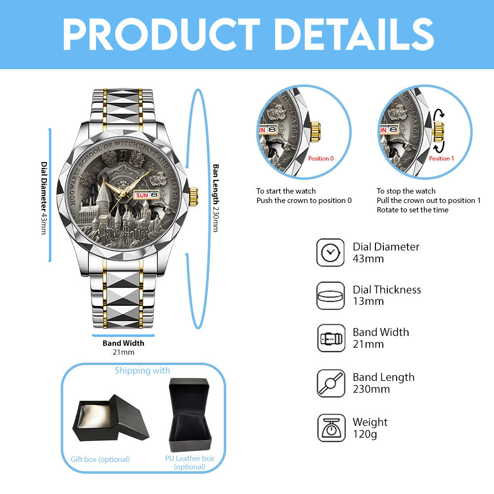 Harry Potter Alloy Luxury Quartz Watch – TANTN15500