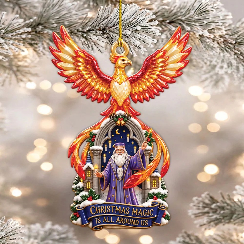 Harry Potter Custom Shape 2-side Printed Acrylic Ornament – MAITM15482
