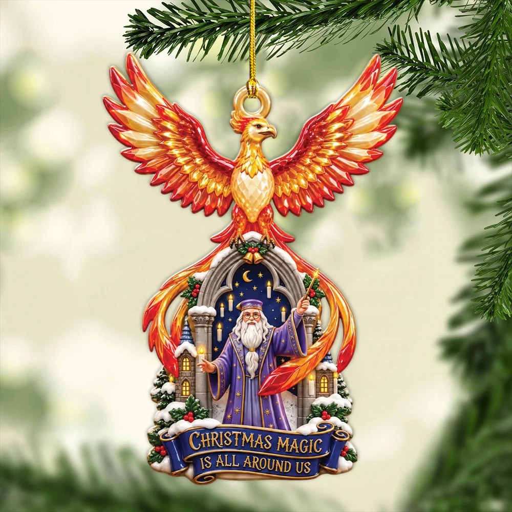 Harry Potter Custom Shape 2-side Printed Acrylic Ornament – MAITM15482