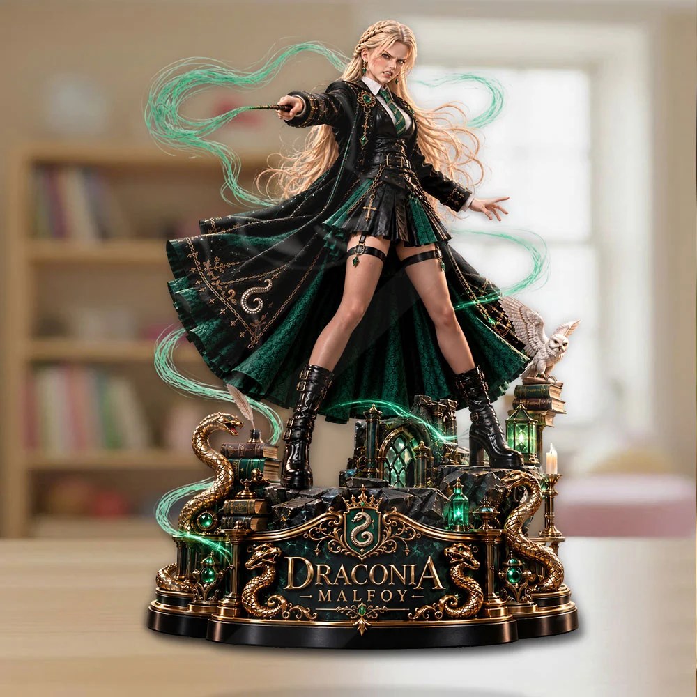 Draconia Malfoy x Harry Potter Custom Shape Acrylic Plaque – TANTN26294