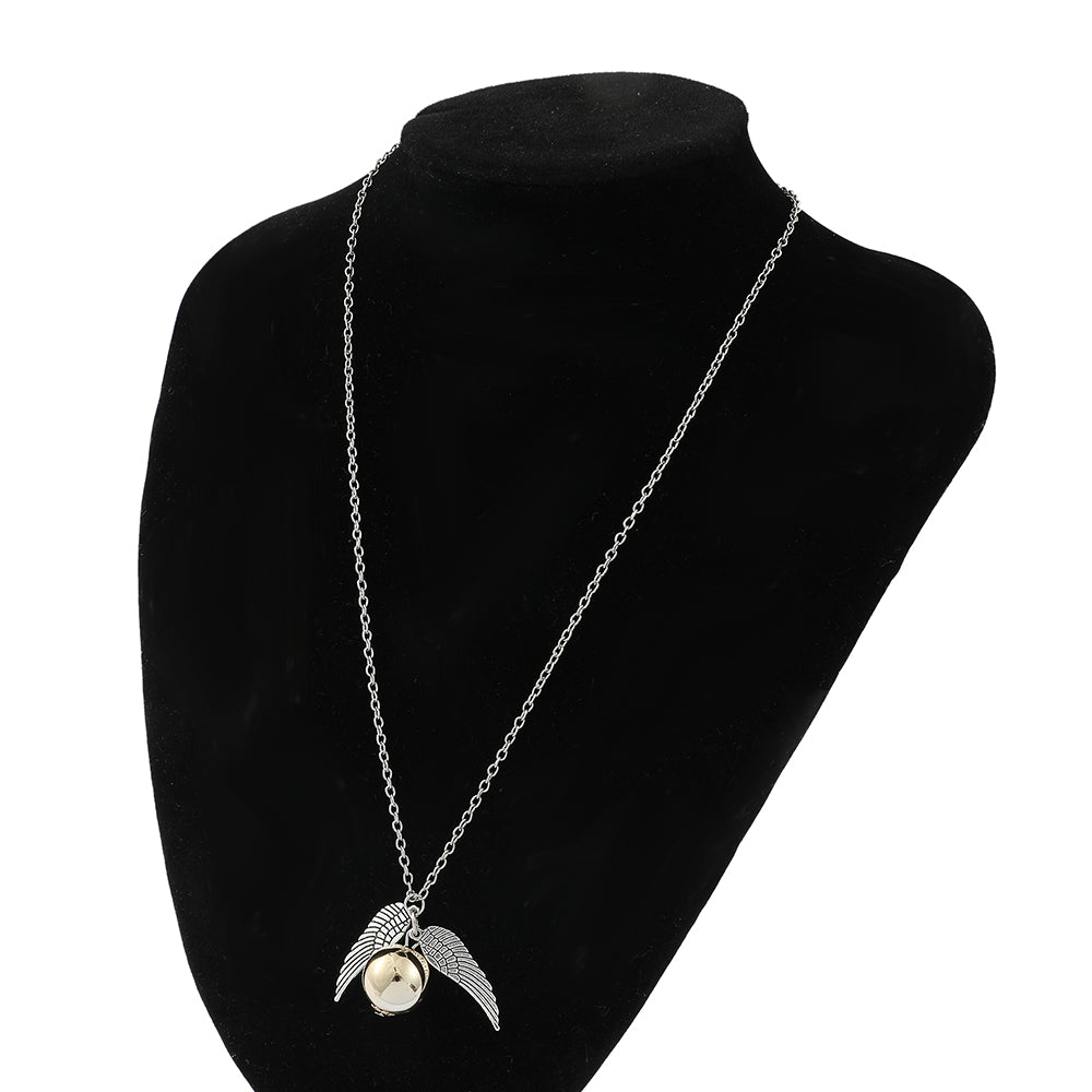 Harry Potter Golden Snitch Pendant Necklace – MAITMDROP104