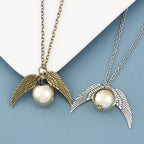 Harry Potter Golden Snitch Pendant Necklace – MAITMDROP104