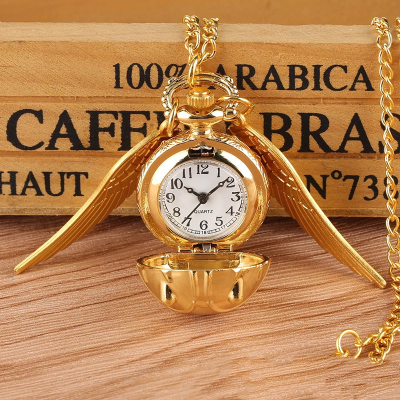 Harry Potter Golden Snitch Quartz Pocket Watch – MAITMDROP175