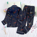 Harry Potter Satin Pajama Set with Piping – TMTHU7091