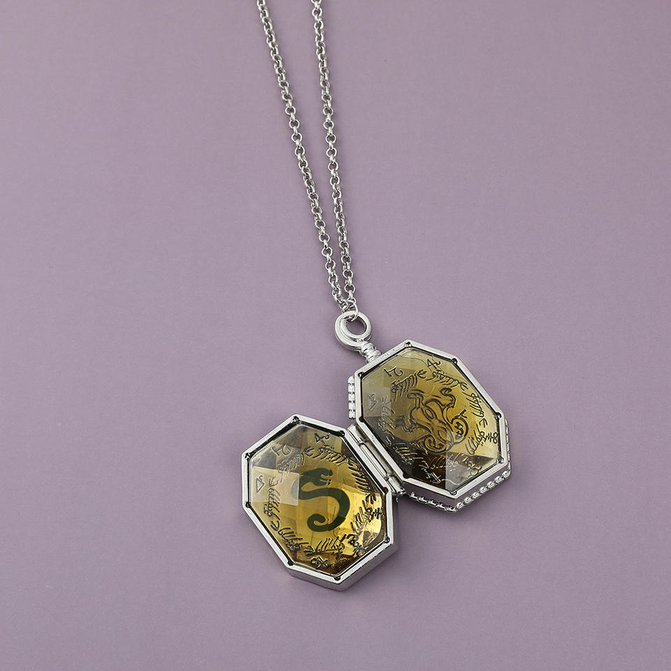 Harry Potter Slytherin Locket Pendant Necklace – MAITMDROP106