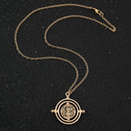 Harry Potter Time-turner 360 Rotatable Pendant Necklace – MAITMDROP105