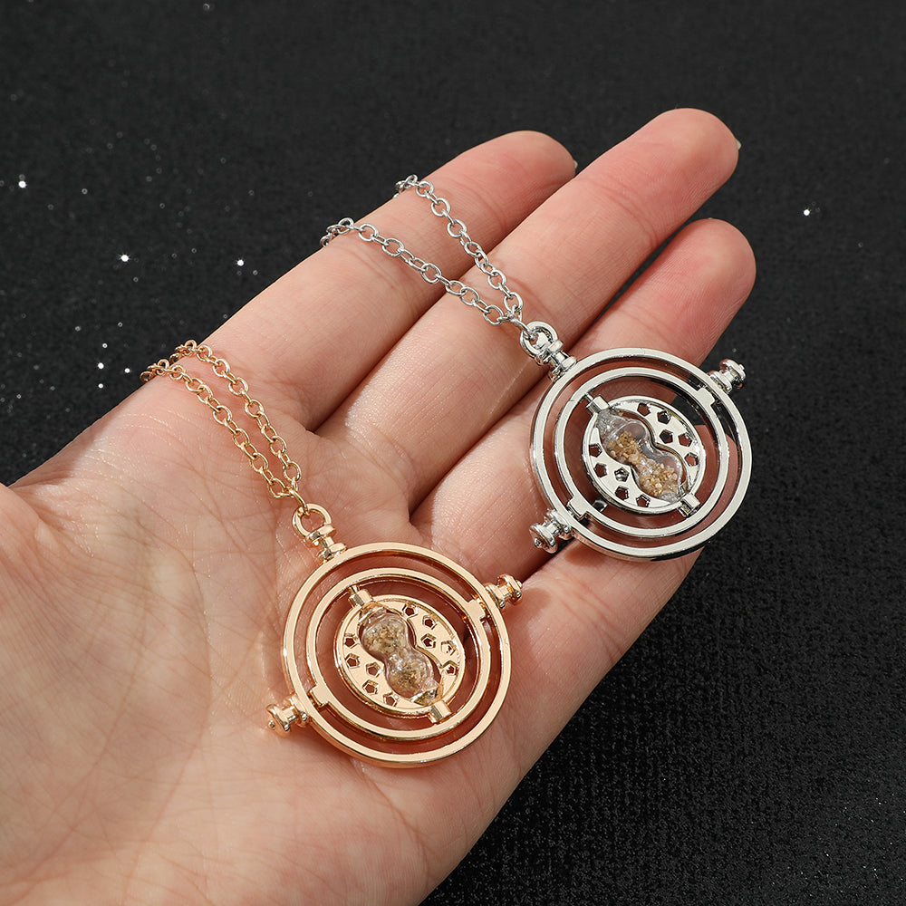 Harry Potter Time-turner 360 Rotatable Pendant Necklace – MAITMDROP105