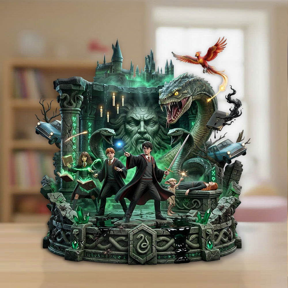 Harry Potter and The Chamber of Secrets Custom Shape Acrylic Plaque – TMTHU6108