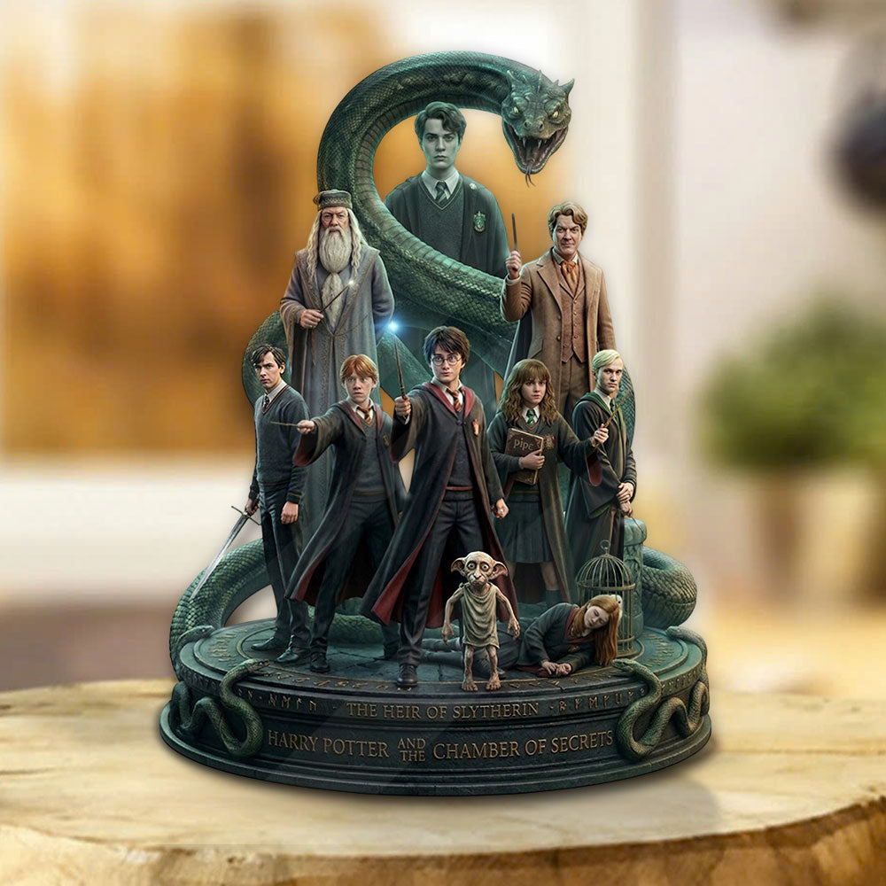Harry Potter and The Chamber of Secrets Custom Shape Acrylic Plaque – TMTHU5248