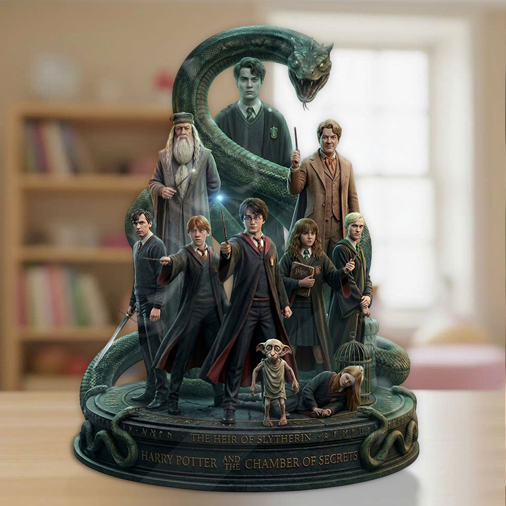 Harry Potter and The Chamber of Secrets Custom Shape Acrylic Plaque – TMTHU5248