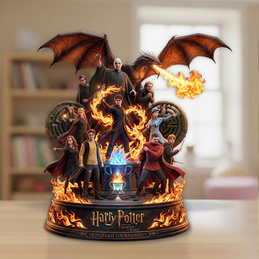 Harry Potter and the Goblet of Fire Custom Shape Acrylic Plaque – TMTHU5252