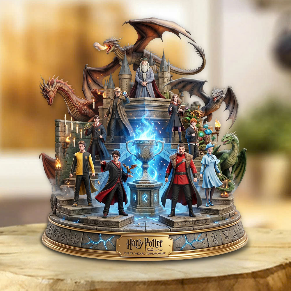 Harry Potter and the Goblet of Fire Custom Shape Acrylic Plaque – TMTHU6105
