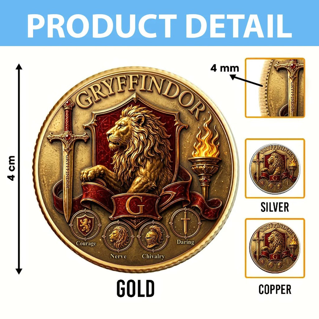 Harry Potter x Gryffindor Commemorative Coin – MAITM15475
