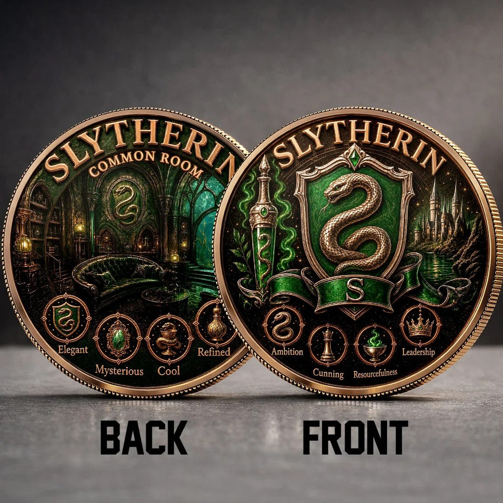 Harry Potter x Slytherin Commemorative Coin – MAITM15478