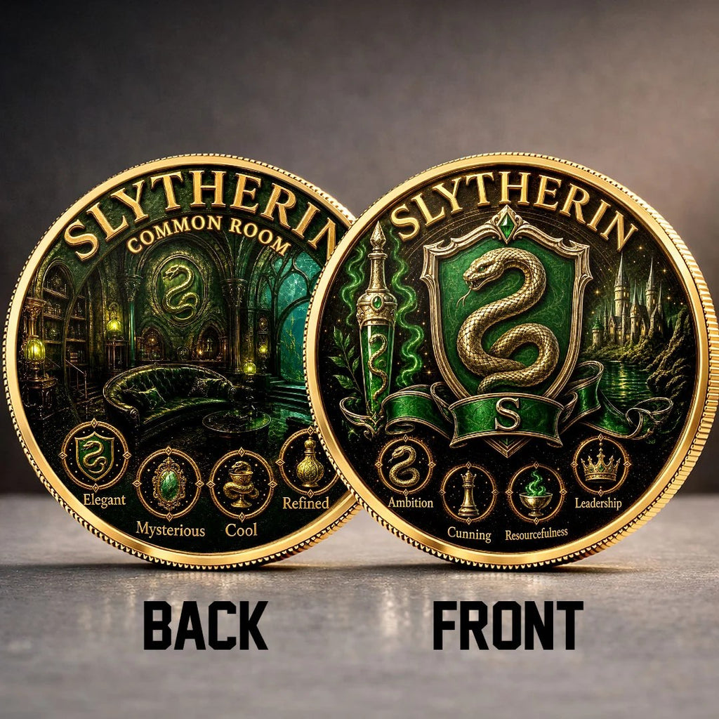 Harry Potter x Slytherin Commemorative Coin – MAITM15478