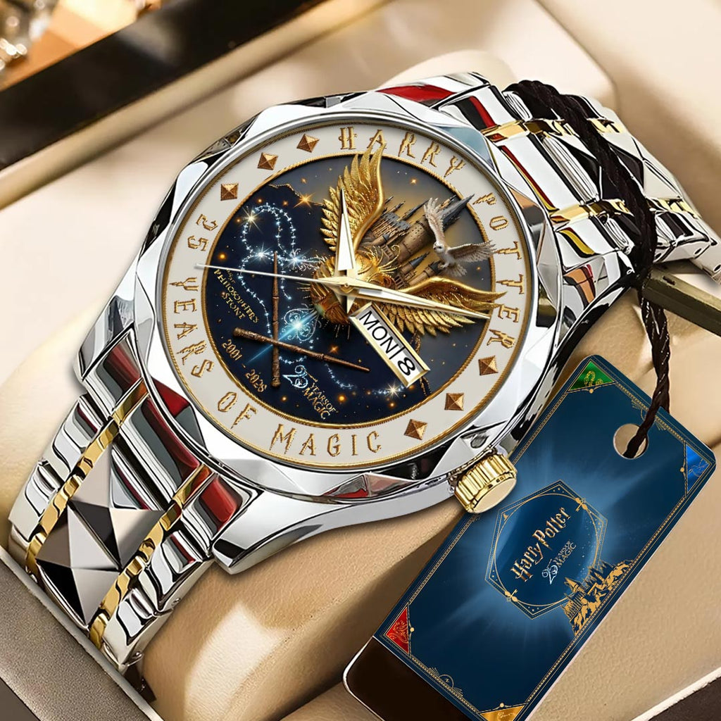 Harry Potter 25th Anniversary Alloy Luxury Quartz Watch – HOATT15339