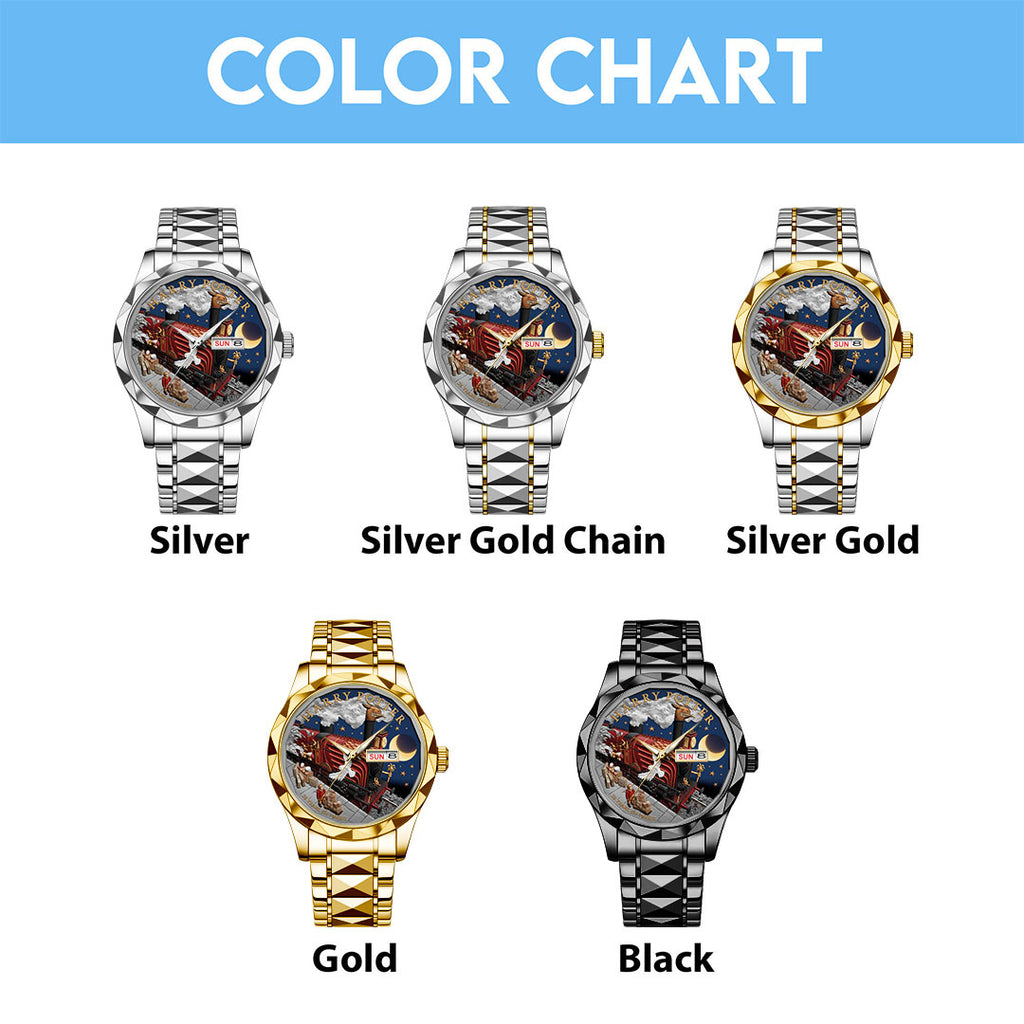Harry Potter 25th Anniversary Alloy Luxury Quartz Watch – TMTHU2761