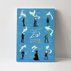 Harry Potter 25th Anniversary Rectangle Canvas With Inner Frame – TANTN24976