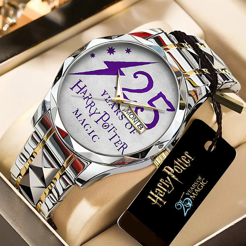 Harry Potter 25th Anniversary 2026 Alloy Luxury Quartz Watch – TANTN19389