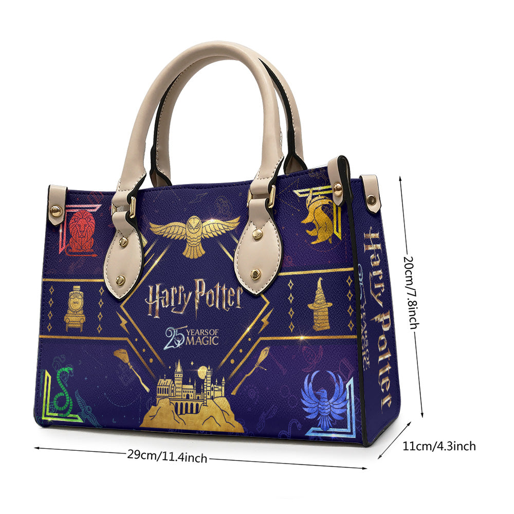 Harry Potter 25th Anniversary 2026 Leather HandBag – TANTN19508