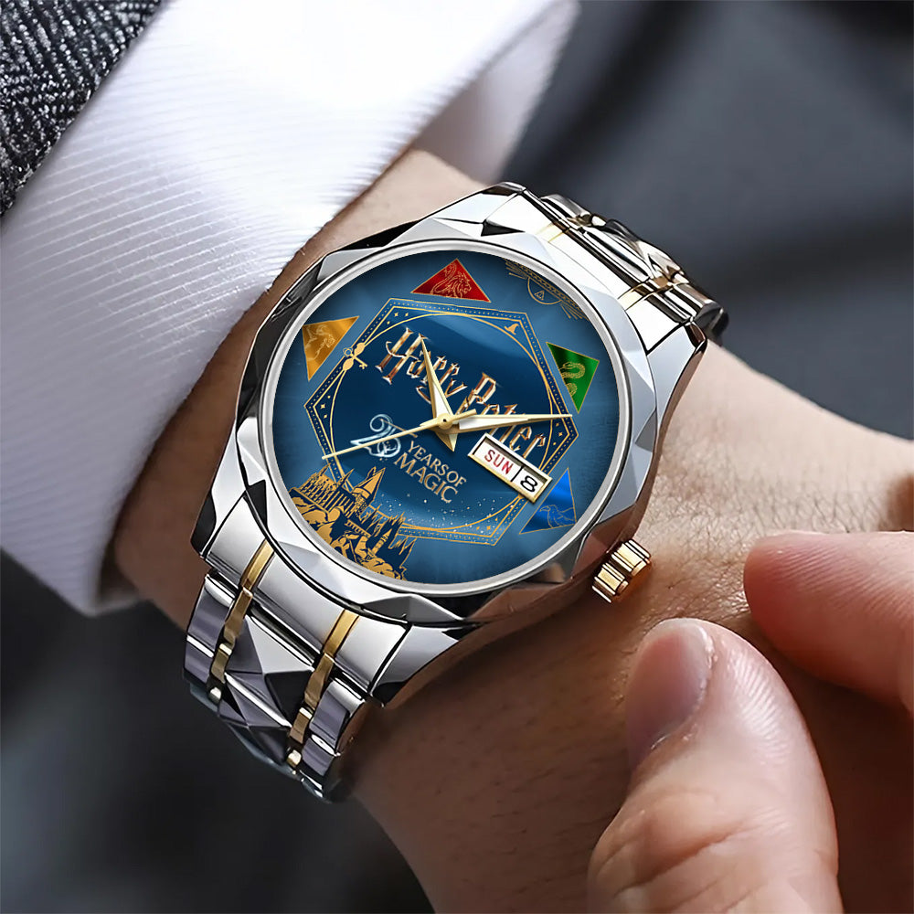 Harry Potter 25th Anniversary Alloy Luxury Quartz Watch – GNE4769