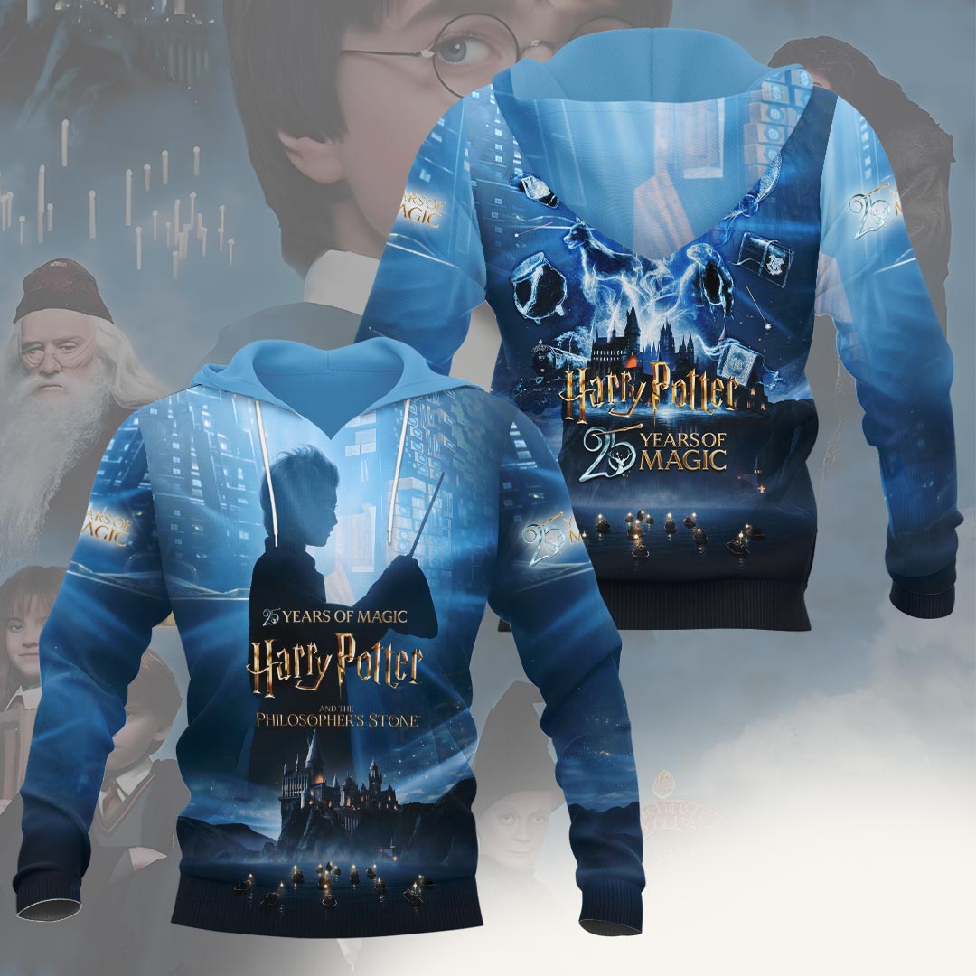 Harry Potter 25th Anniversary 3D Apparel – HOATT20315
