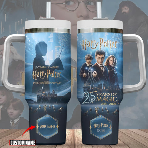 Personalized Harry Potter 25th Anniversary 40oz Tumbler – HOATT20316