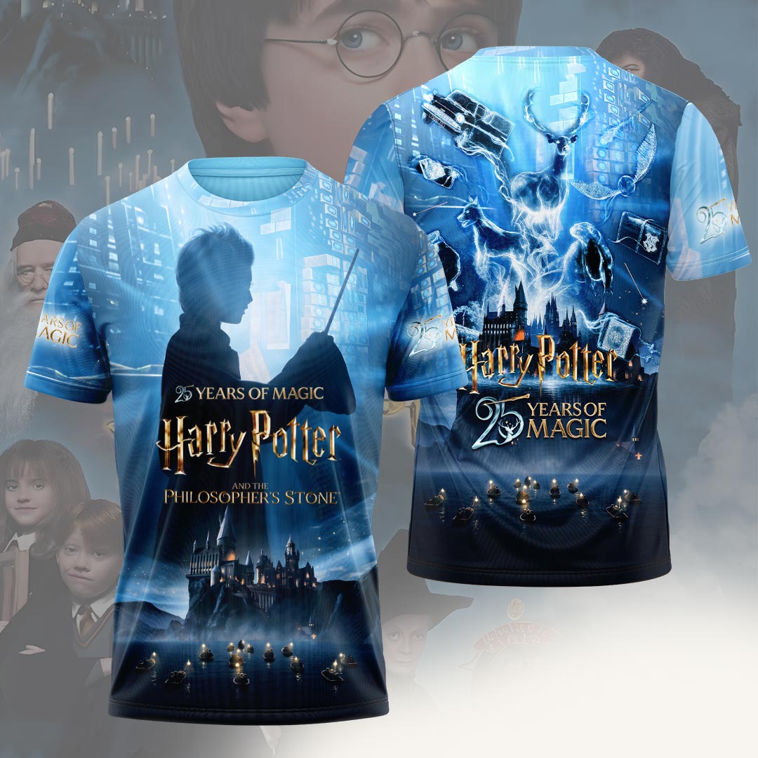 Harry Potter 25th Anniversary 3D Apparel – HOATT20315