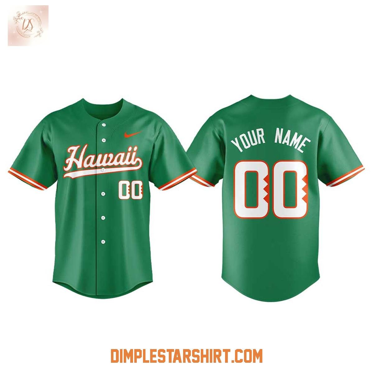 Hawaii Baseball New Uniform 2026 Jersey