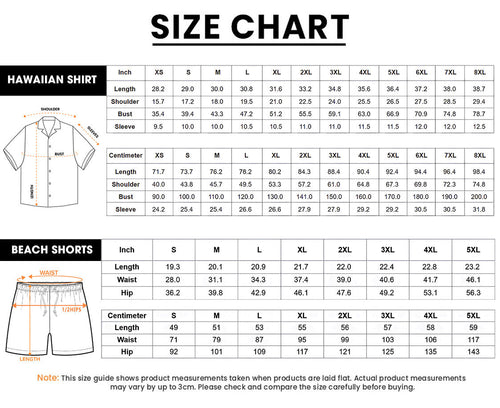 KISS 3D Hawaiian Apparel – TANTN 7636