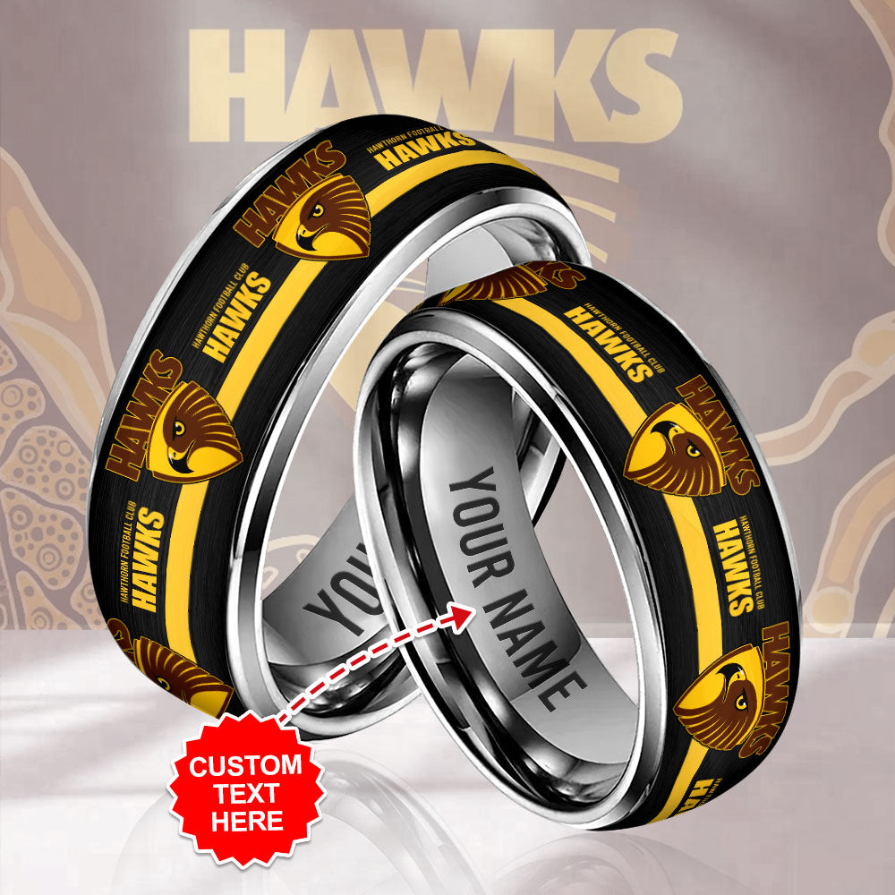 Personalized Hawthorn FC Custom Alloy Ring – MAITM 12410