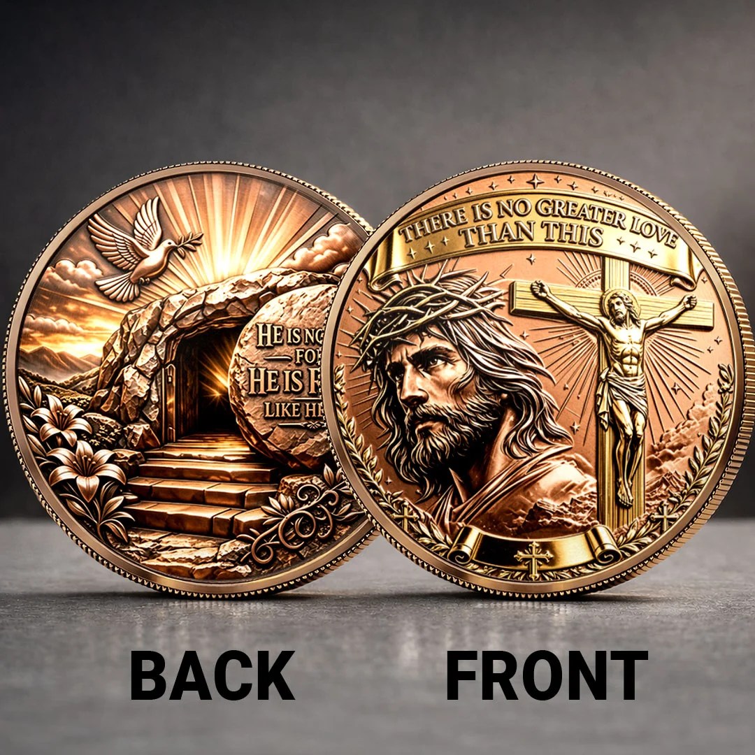 He Is Risen Commemorative Coin – TANTN25343
