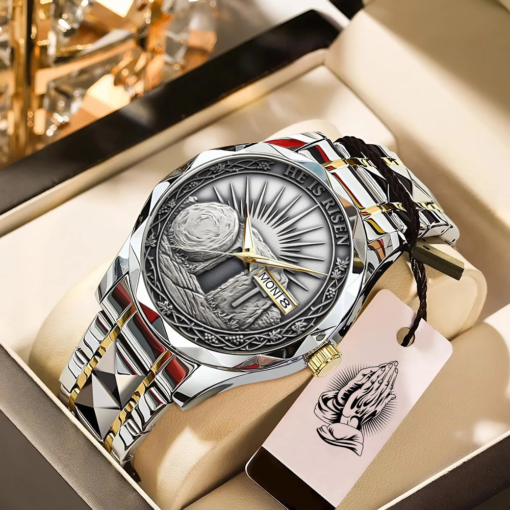 He Is Risen Alloy Luxury Quartz Watch – TANTN17415