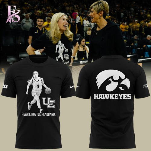 Heart Hustle Headband Home Iowa Hawkeyes Shirt