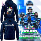 Hello Kitty x Seattle Seahawks Super Bowl Hoodie