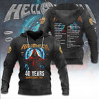 Helloween 40 Years Anniversary Tour 3D Apparel – TANTN25532