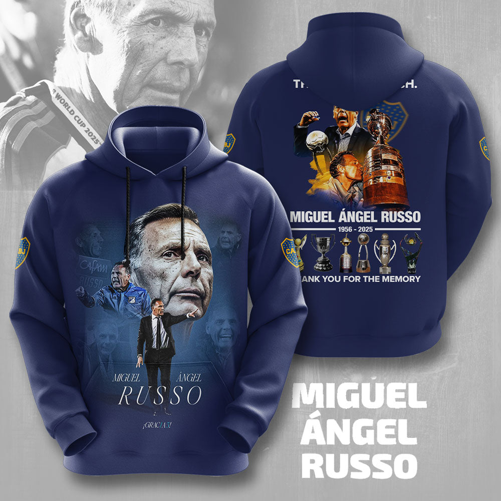 Boca Juniors x Miguel Ángel Russo 3D Apparel – GNE4515
