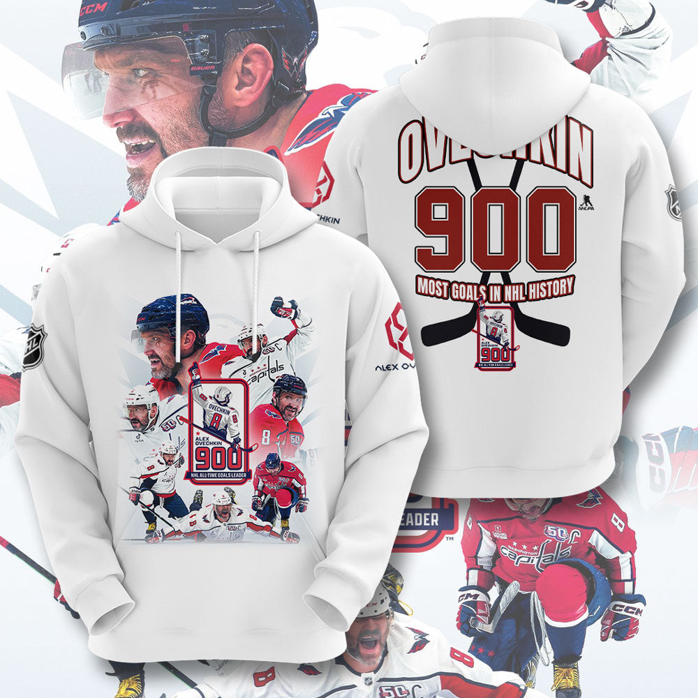 Alex Ovechkin x Washington Capitals 3D Apparel – GNE4623