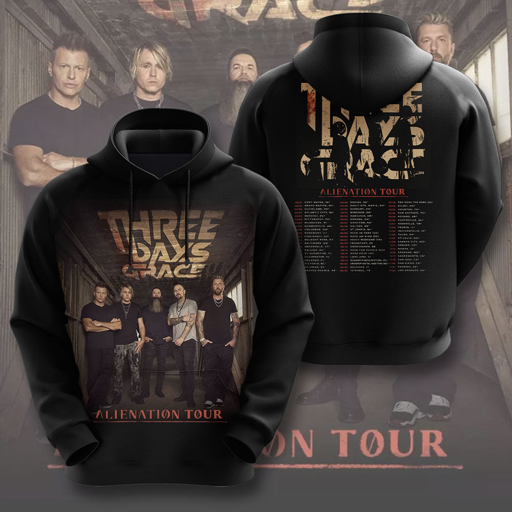 Three Days Grace 3D Apparel – GNE4666