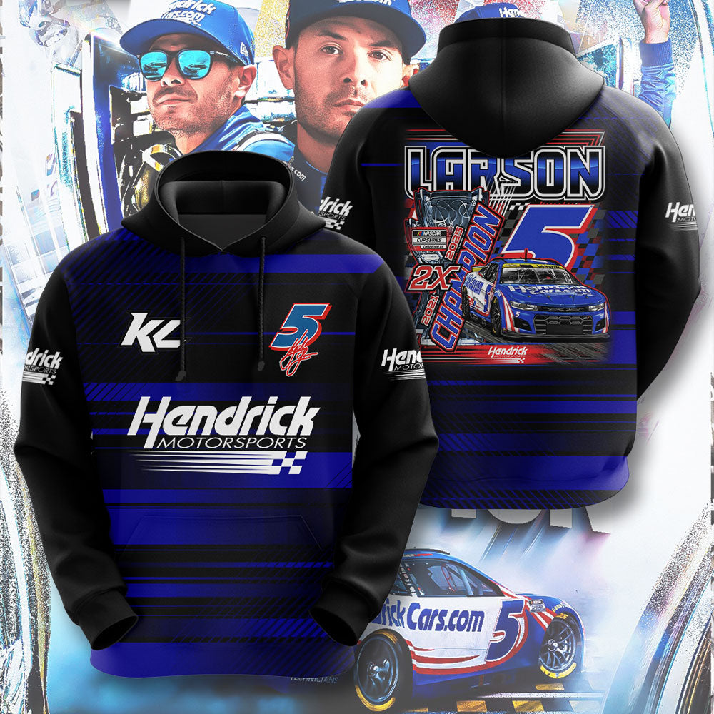 Kyle Larson Nascar Cup Series Champion 3D Apparel – TMTHU2099