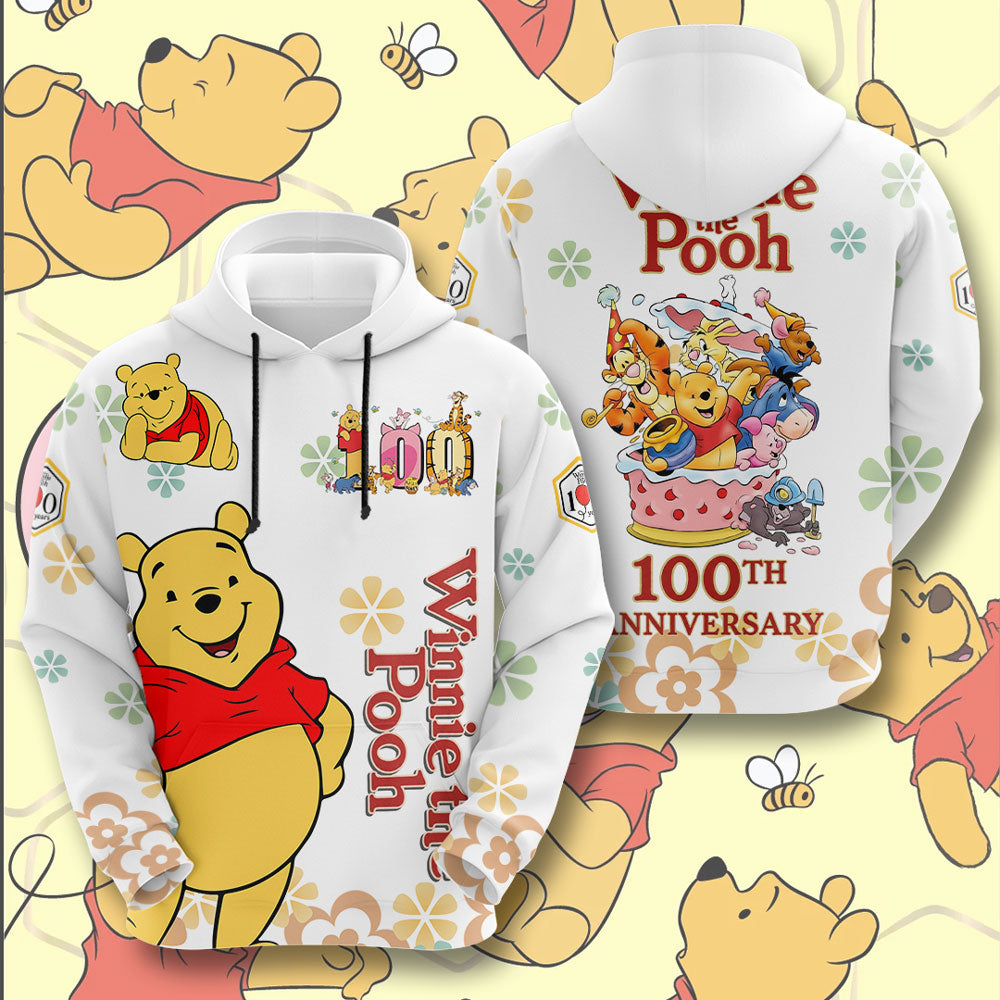 Winnie-the-Pooh 100th Anniversary 3D Apparel – TMTHU3093