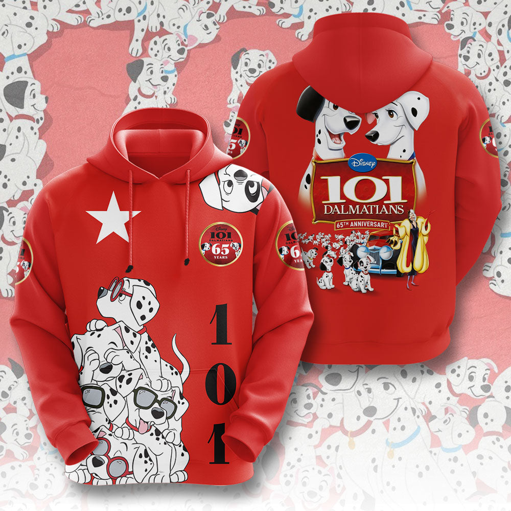 101 Dalmatians 65th Anniversary 3D Apparel – TMTHU3137