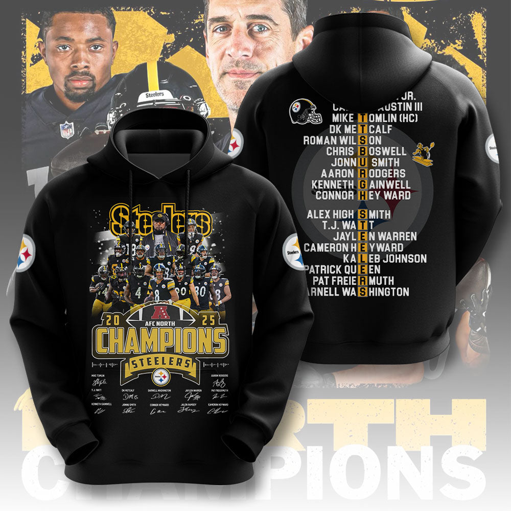 Pittsburgh Steelers 3D Apparel – TMTHU3143